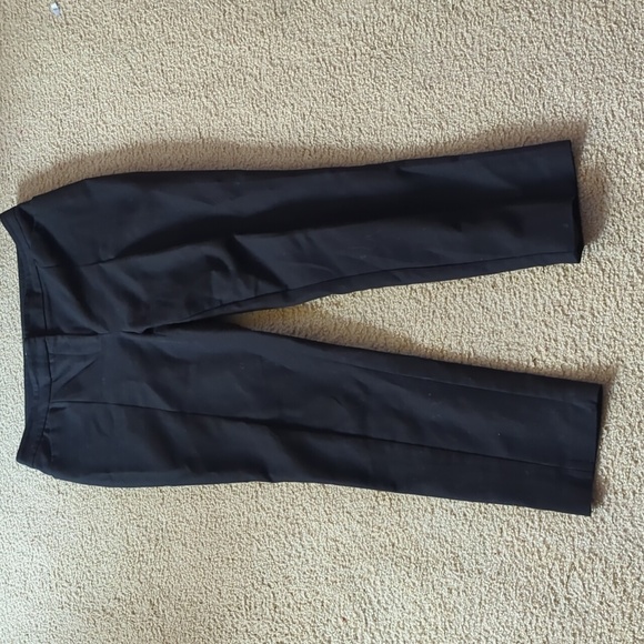 Chico's So Slimming Black Straight Leg Business Professional Pants Size 8 - Picture 3 of 9